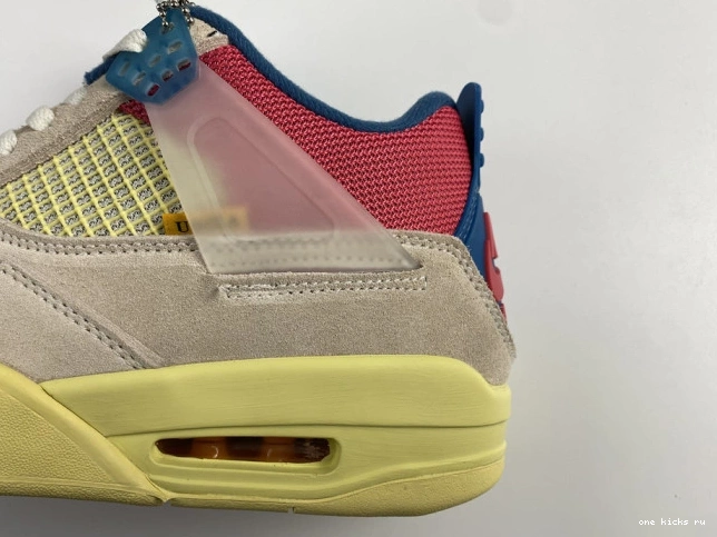 Rep Onekick Guava Ice Jordan Retro 4 Union DC9533-800 Air 0729